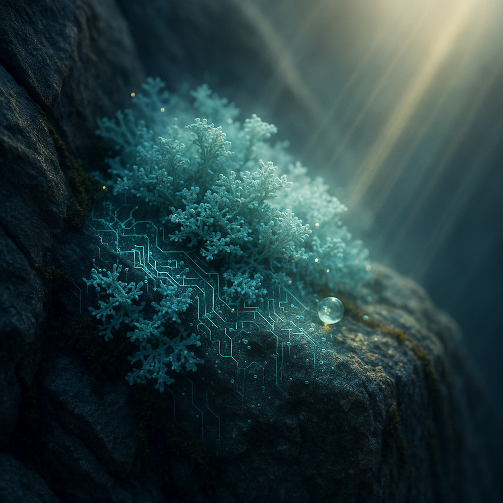 Il lichene digitale: simbiosi tra natura e tecnologia